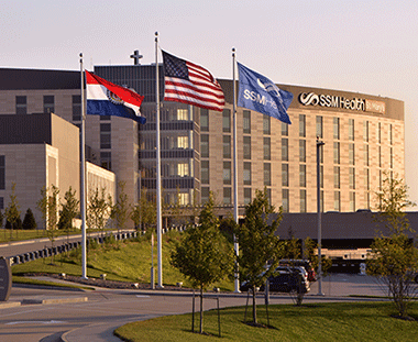 exterior of SSM Health St. Mary's Hospital - Jefferson City