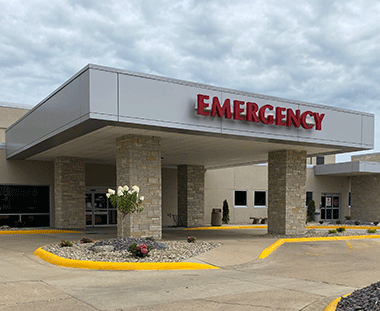 exterior of SSM Health St. Mary's Hospital - Centralia Emergency Room