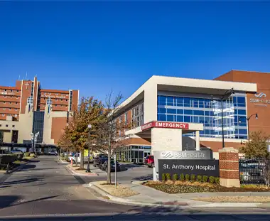 exterior of SSM Health St. Anthony Hospital in Oklahoma City