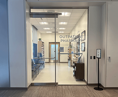 exterior of SSM Health Pharmacy at SSM Health Saint Louis University Hospital