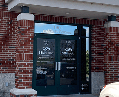 exterior of SSM Health Pain Care in Wentzville, MO