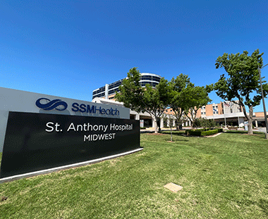 exterior of SSM Health Breast Care in Midwest City, OK