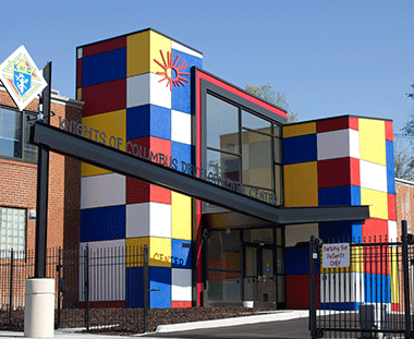 exterior of Knights of Columbus Developmental Center in St. Louis