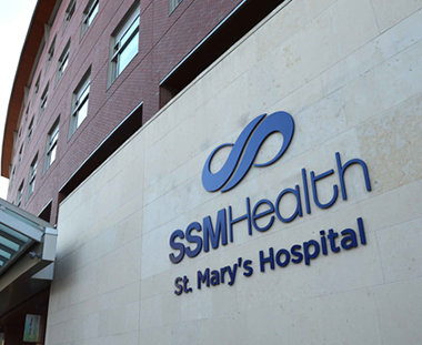 st. mary's hospital sign