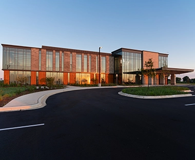 Verona outpatient center building exterior.