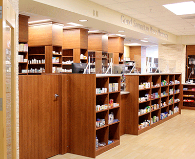 interior of SSM Health Pharmacy in Mount Vernon, IL