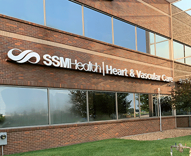 exterior of SSM Health Heart & Vascular Care