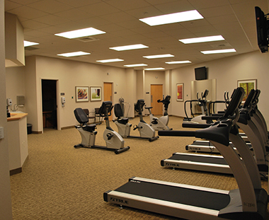 cardiac rehab exercise facility