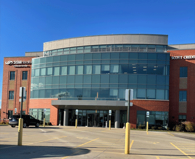 exterior of SSM Health Breast Care at 1000 Eleven South, Columbia, IL