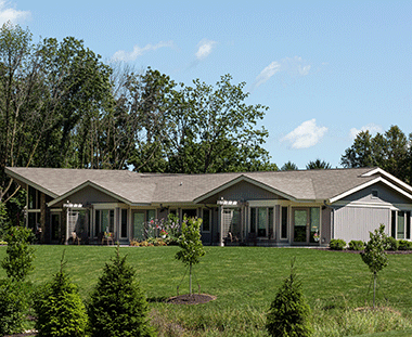 exterior of SSM Health Monroe Hospice Home