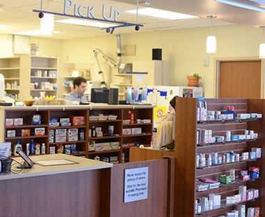 Image of pharmacy's interior