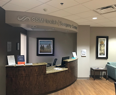 Interior of SSM Health Surgery Center in Oklahoma City