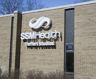 exterior of SSM Health Treffert Studios